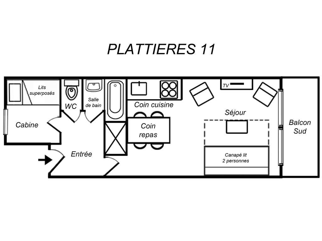 Residence Plattieres Méribel Exteriér fotografie